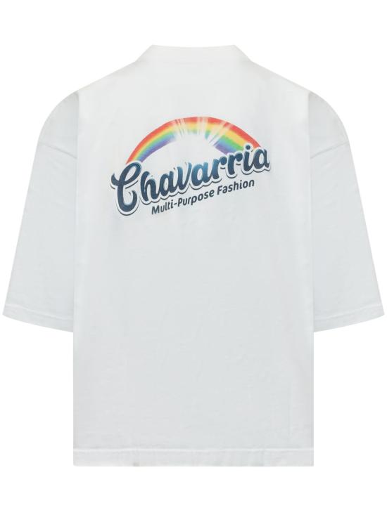 26SS 윌리 차바리아 반팔 티셔츠 WCJSY0207 000 WHITE - WILLY CHAVARRIA