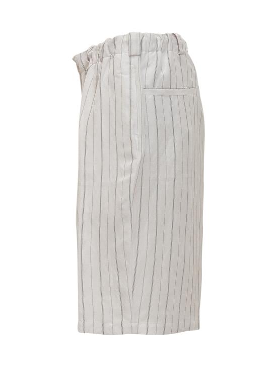 26SS 윌리 차바리아 숏팬츠 WCBTM0074 075 WHITE BLACK STRIPE - WILLY CHAVARRIA