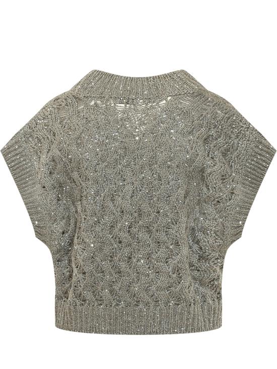 26SS 브루넬로 쿠치넬리 스웨터 MEA371112 C9125 ROSEMARY - BRUNELLO CUCINELLI