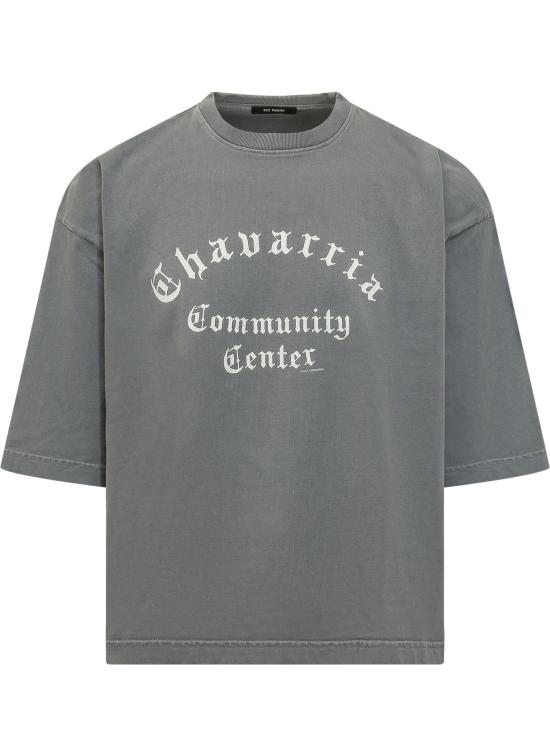 26SS 윌리 차바리아 반팔 티셔츠 WCJSY0200 068 CONCRETE