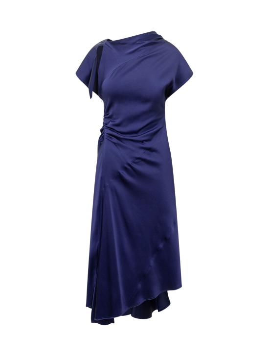 26SS 빅토리아 베컴 롱 원피스 1226WDR007294B 9804 BRIGHT INDIGO