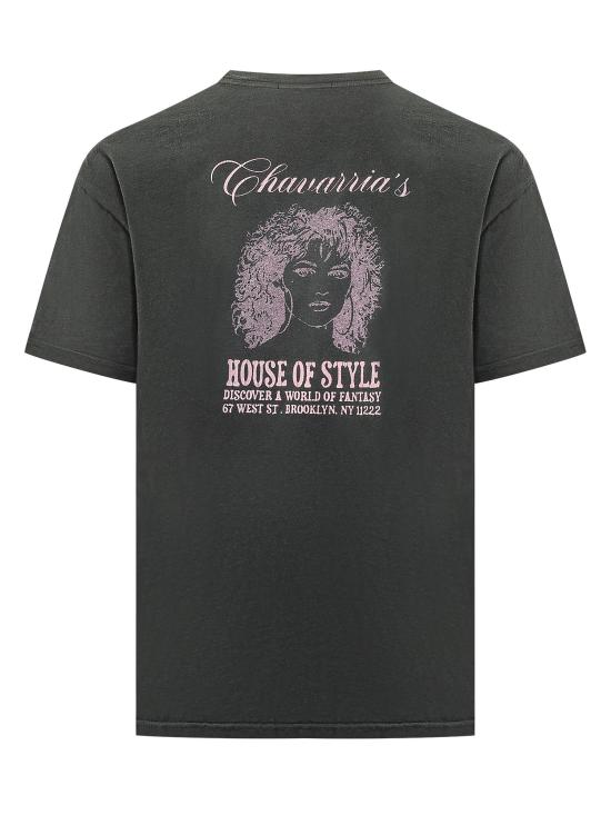 26SS 윌리 차바리아 반팔 티셔츠 WCJSY0175 001 BLACK - WILLY CHAVARRIA