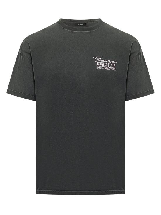 26SS 윌리 차바리아 반팔 티셔츠 WCJSY0175 001 BLACK