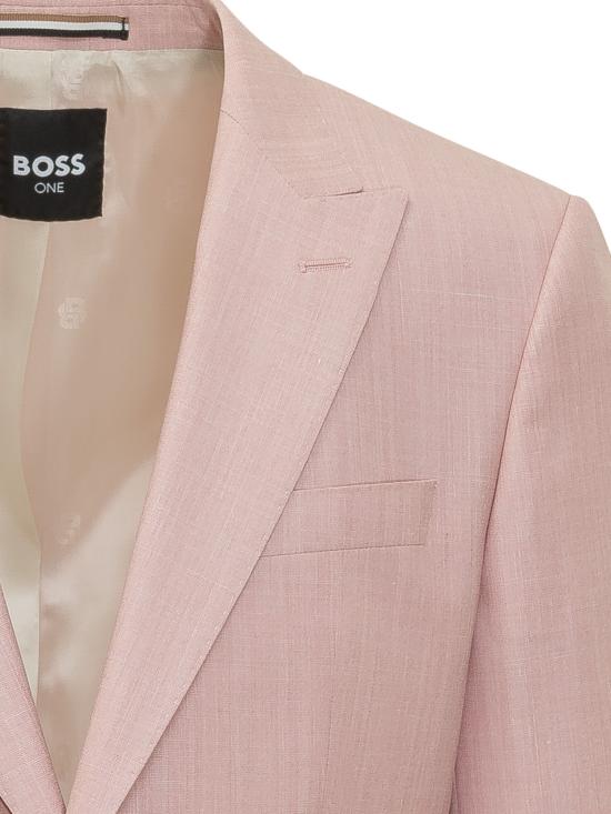 26SS 보스 수트 자켓 50562604 686 LIGHTPASTELPINK - BOSS