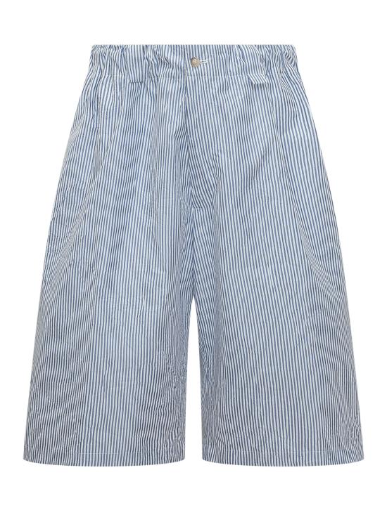 26SS 윌리 차바리아 데님 숏팬츠 WCBTM0074 084 SAIL BLUE STRIPE
