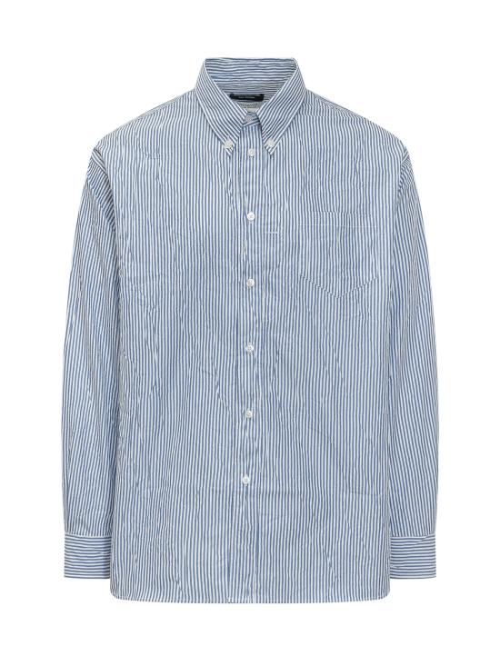 26SS 윌리 차바리아 긴팔 셔츠 WCSHT0057 084 SAIL BLUE STRIPE