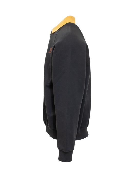 26SS 베르사체 긴팔 티셔츠 10245831A17914 1UI20 NAVY BLUE - VERSACE