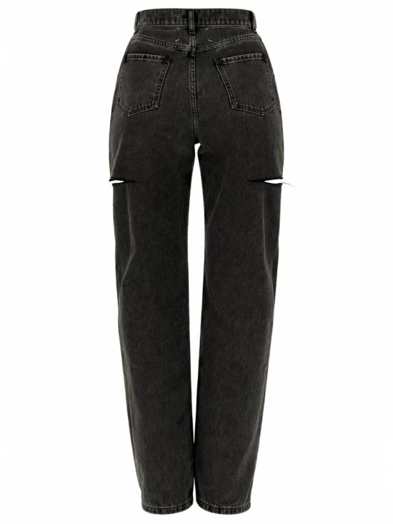 26SS 마르지엘라 컷아웃 진 S51LA0051 S30743965 BLACK - MAISON MARGIELA