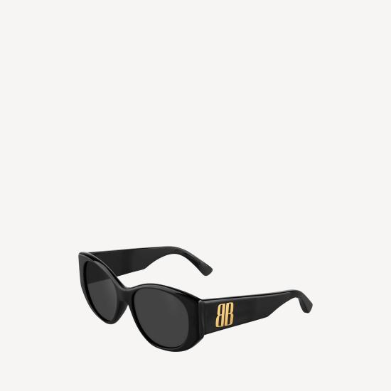 26SS 발렌시아가 선글라스 832110T00391000 Black - BALENCIAGA