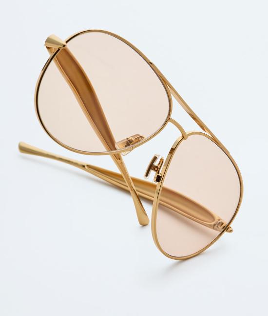 26SS 보테가베네타 선글라스 779517V44501251 Gold - BOTTEGA VENETA