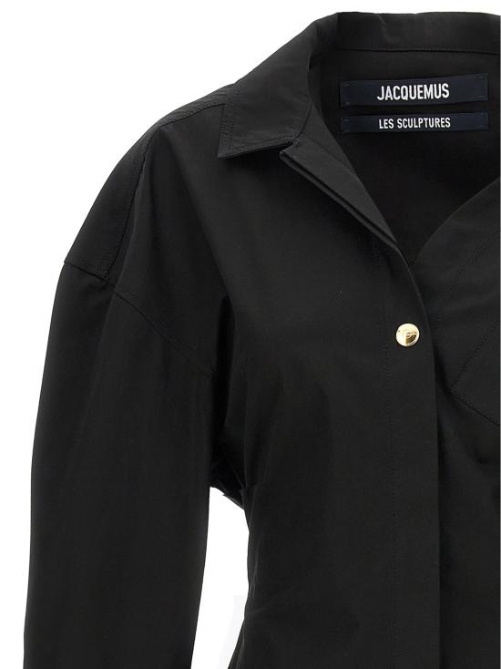  자크뮈스 미디 원피스 24E241DR1241519BLACK - JACQUEMUS
