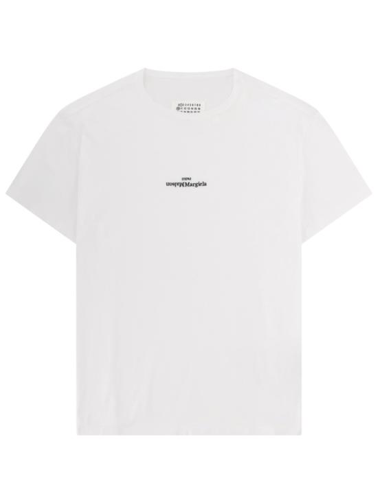 26SS 마르지엘라 디스토티드 로고 티셔츠 S30GC0701 S22816994 WHITE
