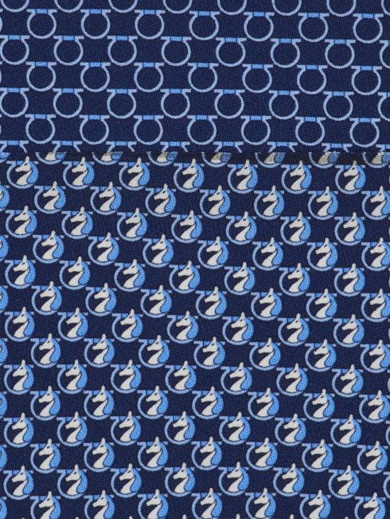 26SS 살바토레 페라가모 넥타이 351365 789662F NAVY - SALVATORE FERRAGAMO