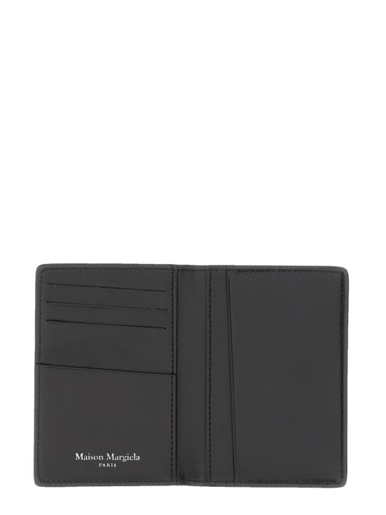 26FW 마르지엘라 스티치 바이 폴드 카드지갑 S55UI0203 P4745T8013 BLACK - MAISON MARGIELA
