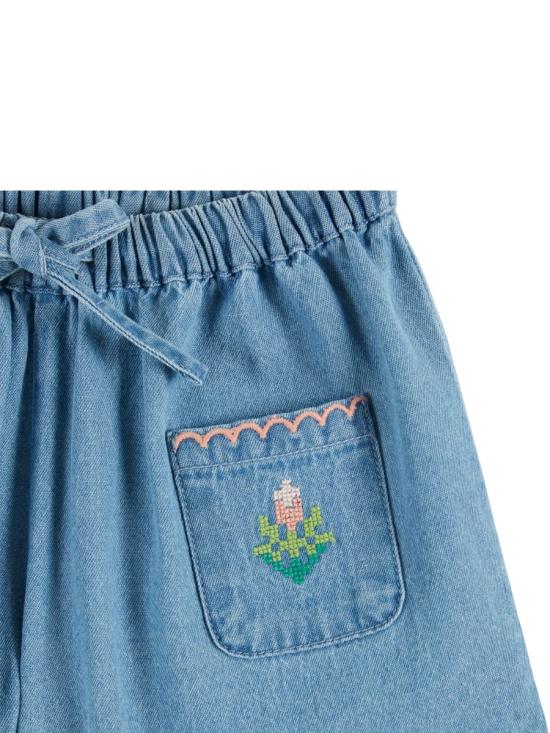 26SS [키즈] EMILE & IDA 데님 숏팬츠 AD050K DENIMLIGHT BLUE - EMILE & IDA