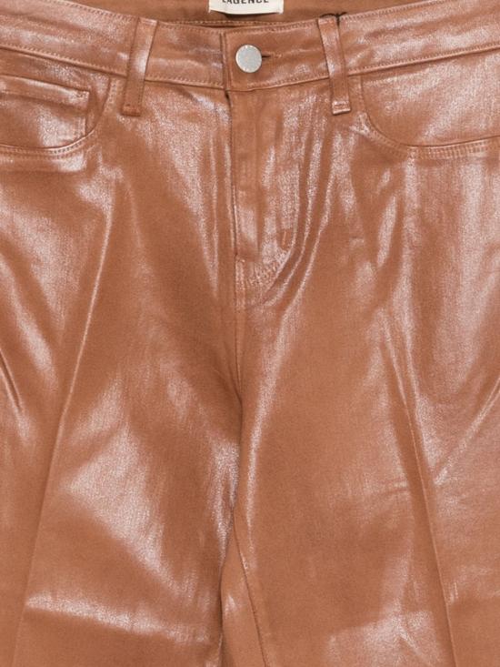  라장스 가죽 팬츠 2790PDDC 0010LCCT Light cognac - L'AGENCE