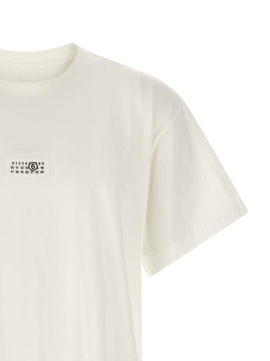 26SS MM6 메종마르지엘라 Numeric 코튼 티셔츠 SH0GC0032M20170101 - MM6 MAISON MARGIELA