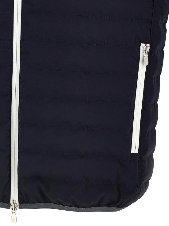 26SS 브루넬로 쿠치넬리 민소매 다운 재킷 MM49A7460GC1086 - BRUNELLO CUCINELLI