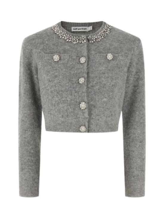 26SS 셀프 포트레이트 자켓 RS26123CBGREY DOM