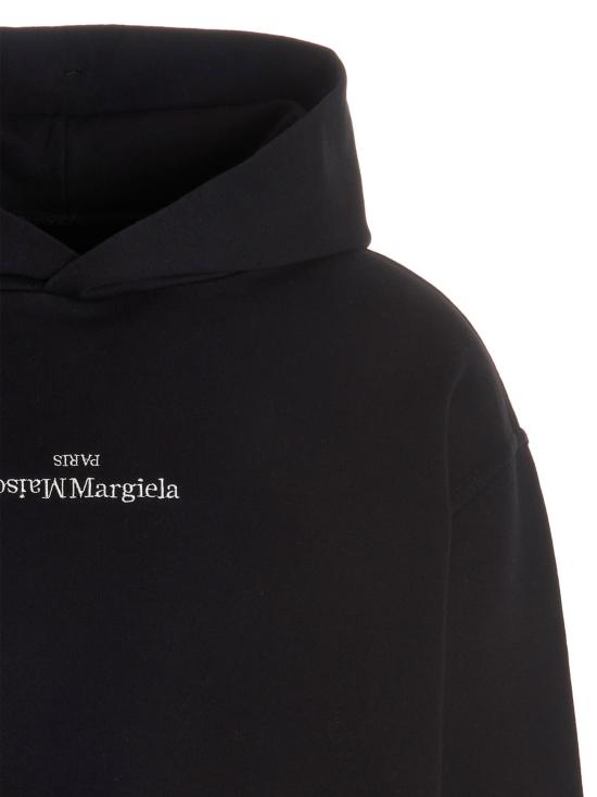 26SS 마르지엘라 업사이드 다운 자수 로고 후드 S50GU0167S25503962 - MAISON MARGIELA