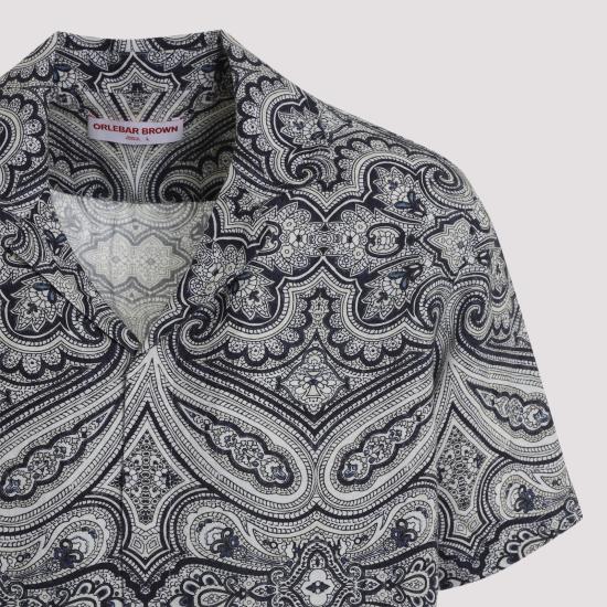 26SS 올레바 브라운 긴팔 셔츠 281815 NIGHT BLUE - ORLEBAR BROWN