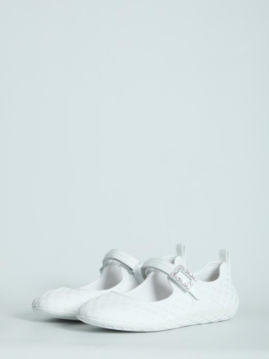 26SS 로저비비에 플랫 슈즈 RVW79344120V5C B001 WHITE - ROGER VIVIER