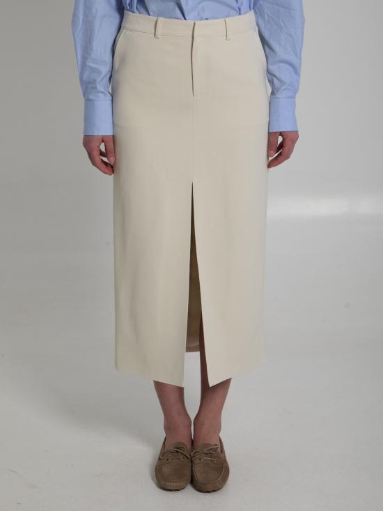 26SS 더프랭키샵 롱 스커트 SKFS22038005 OFFWHITE