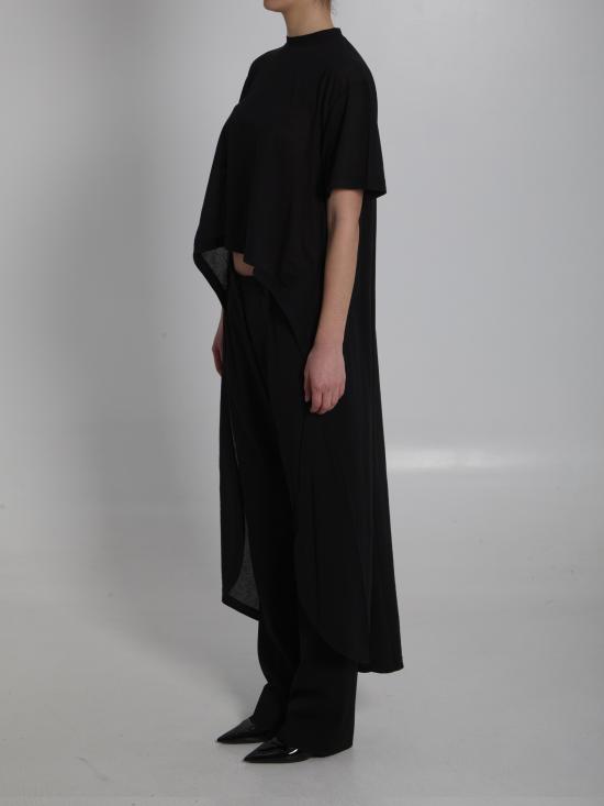 26SS 발렌시아가 반팔 티셔츠 871740TUVC9 1000 BLACK - BALENCIAGA