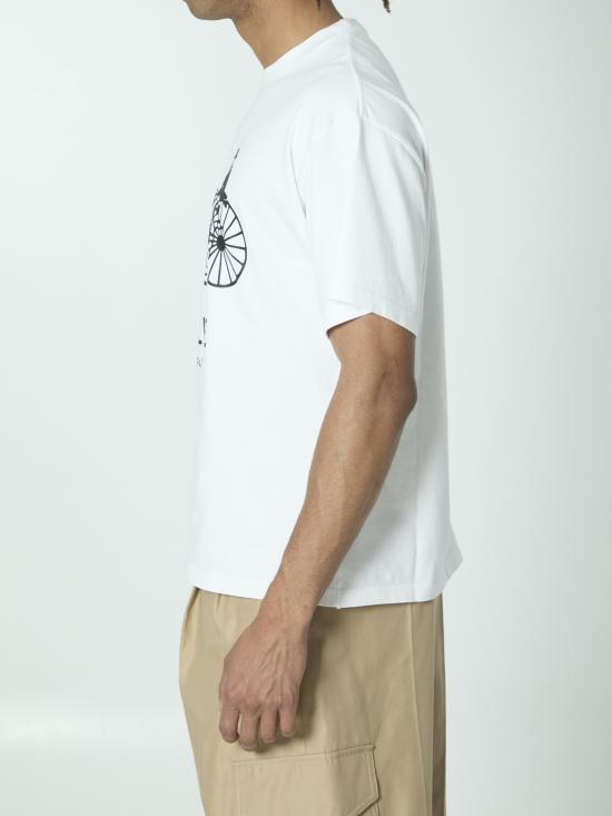 26SS 셀린느 반팔 티셔츠 RX0LB1242 01OK WHITE - CELINE