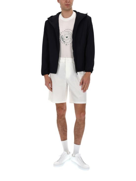 26SS 엠포리오 아르마니 숏팬츠 EM005900 AF25633U1055 WHITE - EMPORIO ARMANI