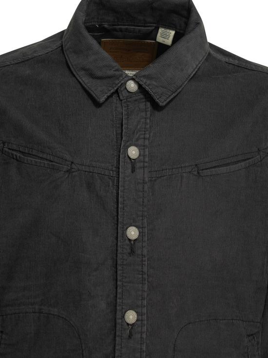 26SS 리바이스 자켓 마켓 마이너스트럭커 재킷 및 코트 블랙 - LEVI'S