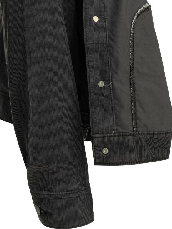 26SS 리바이스 자켓 마켓 마이너스트럭커 재킷 및 코트 블랙 - LEVI'S