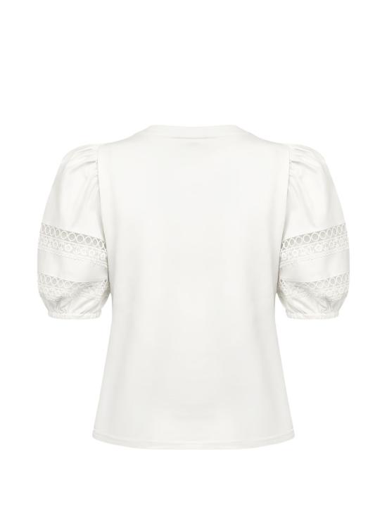 26SS 트윈셋 반팔 티셔츠 261TT2260 S2175900001 White - TWINSET