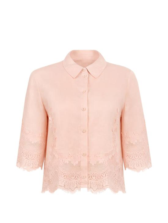 26SS 트윈셋 셔츠 261TT2181 S2171613144 Pearl rose