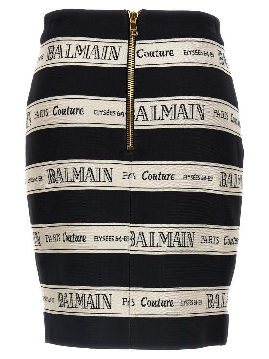 25SS 발망 미디 스커트 EF1LC245JJ95EDY - BALMAIN