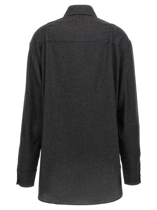  안다마네 블라우스 T160901BTNW045GREYMELANGE - ANDAMANE