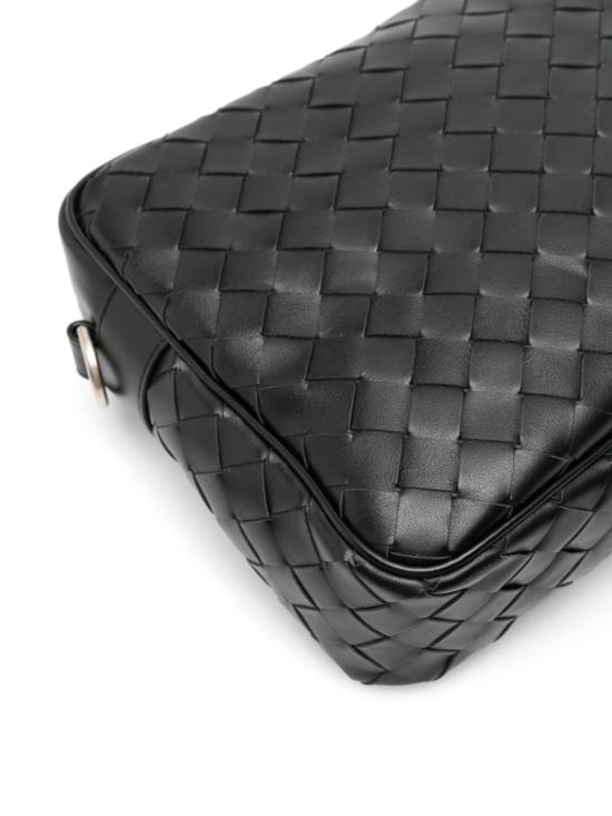26SS 보테가베네타 미디움 인트레치아토 카메라백 755925 V2HL18803 Black - BOTTEGA VENETA