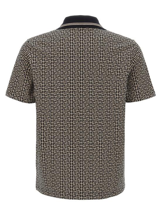 26SS 발망 폴로 티셔츠 EH1GC027BC90GFE - BALMAIN