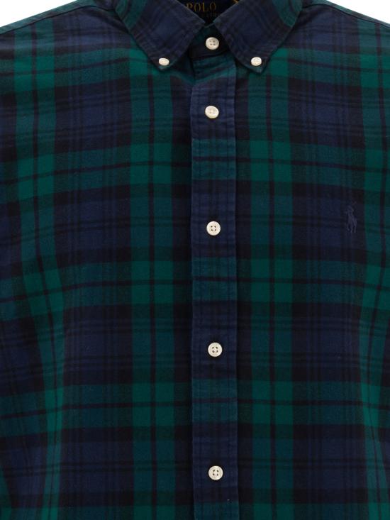 25FW 폴로 랄프로렌 긴팔 셔츠 7109538910015753NAVYGREENMULTI - POLO RALPH LAUREN