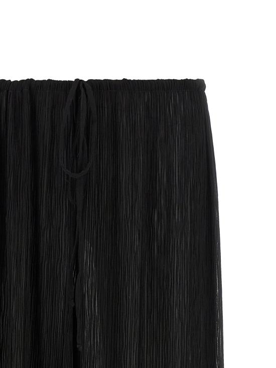 26SS ALLIS 롱 스커트 PLISSEPANTSBLACKPLISSE08 - ALLIS