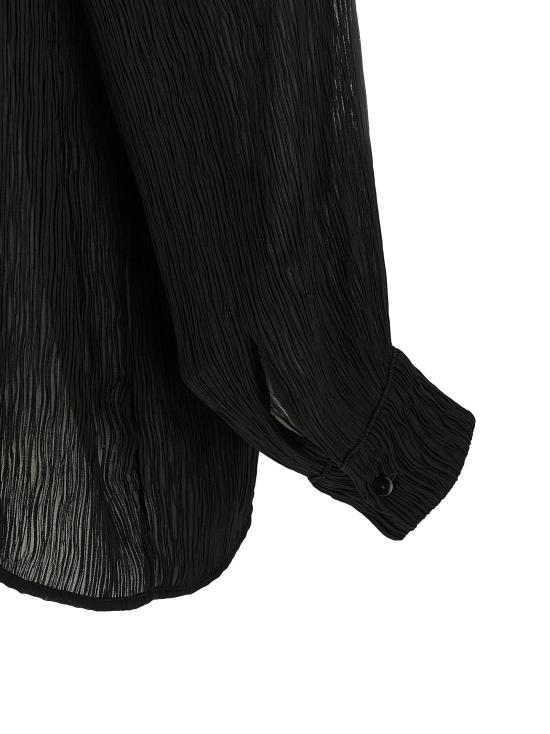 26SS ALLIS 블라우스 PLISSESHIRTBLACKPLISSE08 - OTHER BRANDS