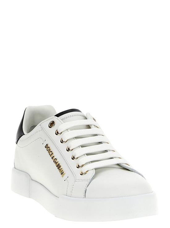 25FW 돌체앤가바나 카프스킨 나파 포르토피노 스니커즈 CK2329AH50689662 - DOLCE & GABBANA