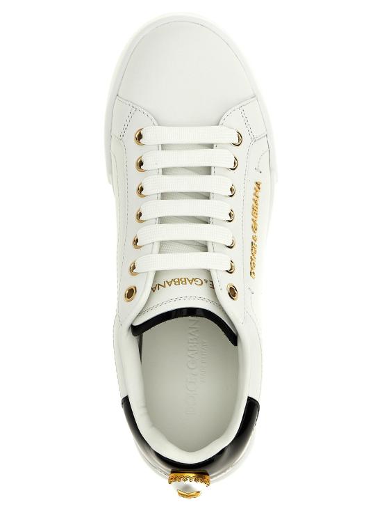 25FW 돌체앤가바나 카프스킨 나파 포르토피노 스니커즈 CK2329AH50689662 - DOLCE & GABBANA