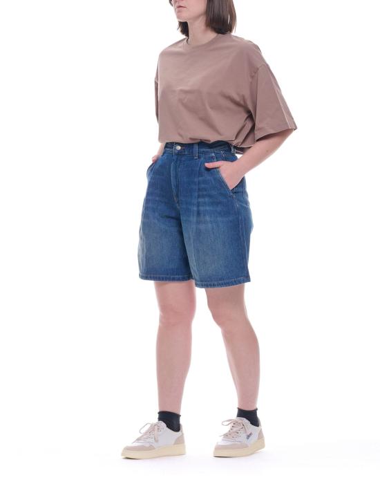 26SS 칼하트 WIP 데님 숏팬츠 I033345 014L Blue - CARHARTT WIP