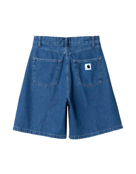 26SS 칼하트 WIP 데님 숏팬츠 I033345 014L Blue - CARHARTT WIP