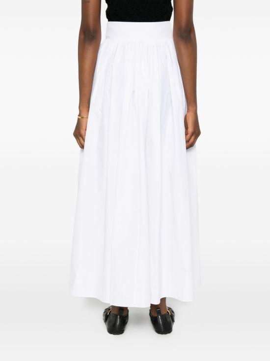 26SS 셀린느 미디 스커트 RJ09Y 0T0101BC White - CELINE