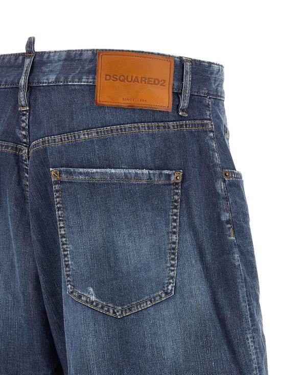 26SS 디스퀘어드2 데님 숏팬츠 S71MU0885S30341 470 Denim - DSQUARED2