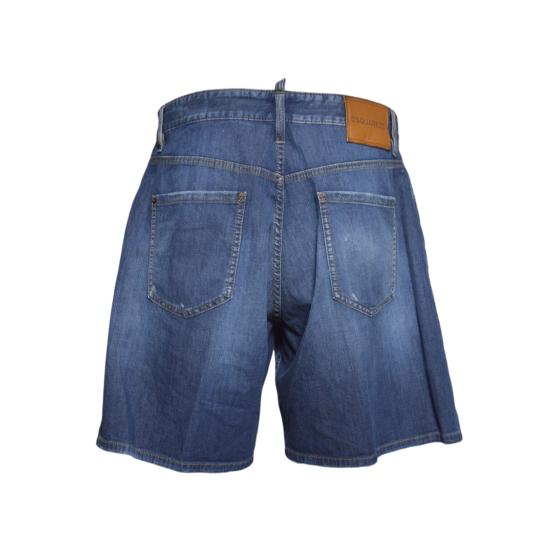 26SS 디스퀘어드2 데님 숏팬츠 S71MU0885S30341 470 Denim - DSQUARED2