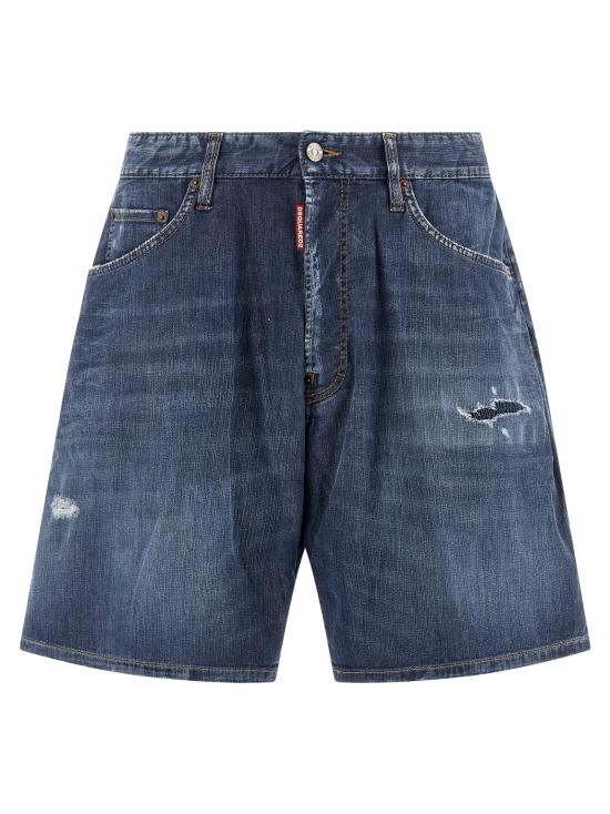 26SS 디스퀘어드2 데님 숏팬츠 S71MU0885S30341 470 Denim