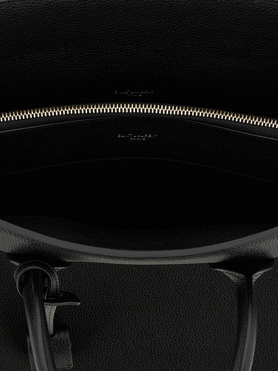 26SS 생로랑 삭 드 주르 씬 라지 백 그레인 레더 631526DTI0W1000 - SAINT LAURENT